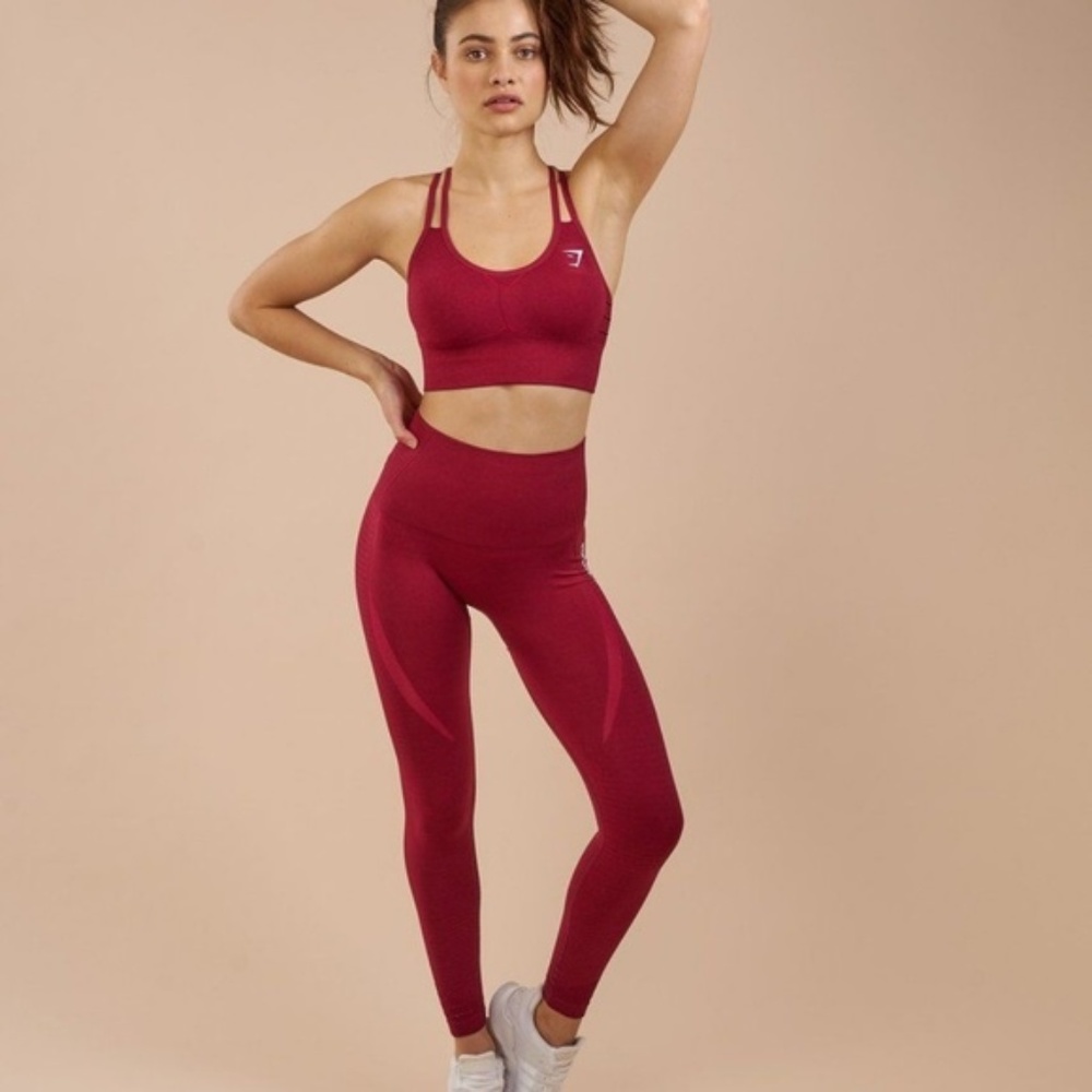 Gymshark Seamless Legging Berry M
